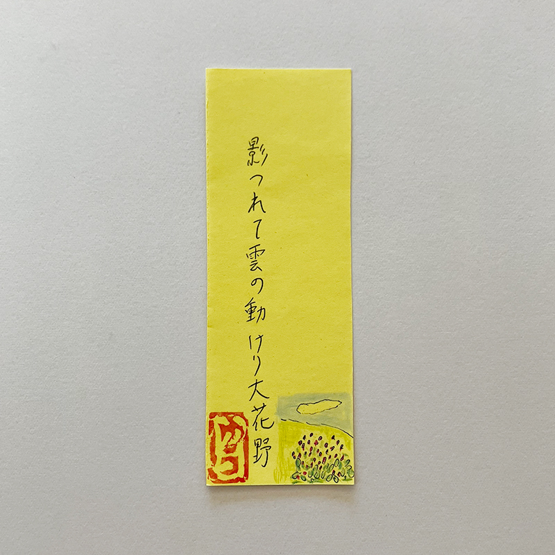 影つれて雲の動けり大花野